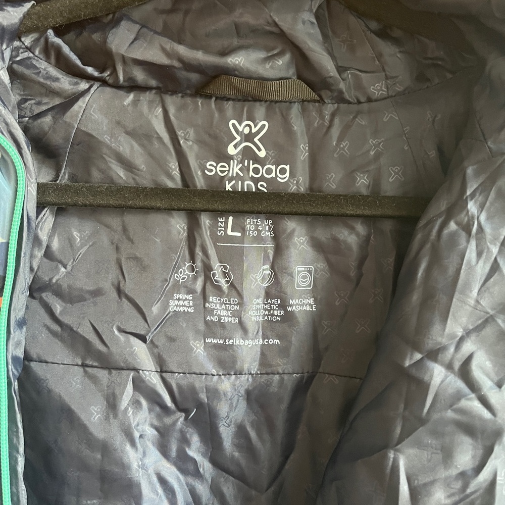 Selk REÍ kids sleeping bag onesie - NWOT - Kids LG - Picture 7 of 12